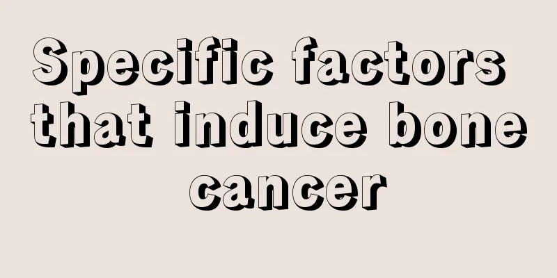 Specific factors that induce bone cancer