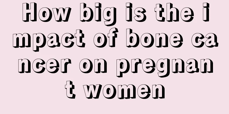 How big is the impact of bone cancer on pregnant women