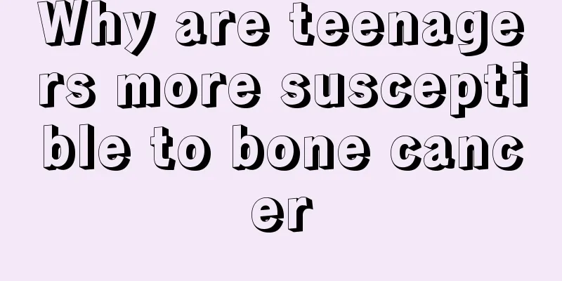 Why are teenagers more susceptible to bone cancer