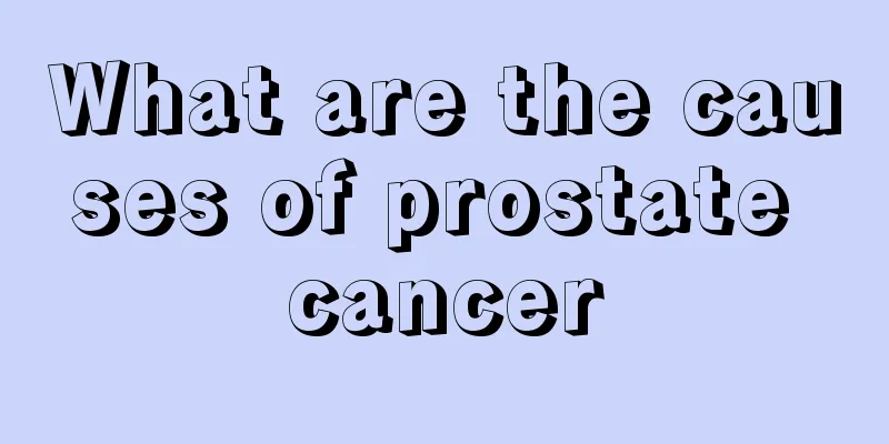 What are the causes of prostate cancer