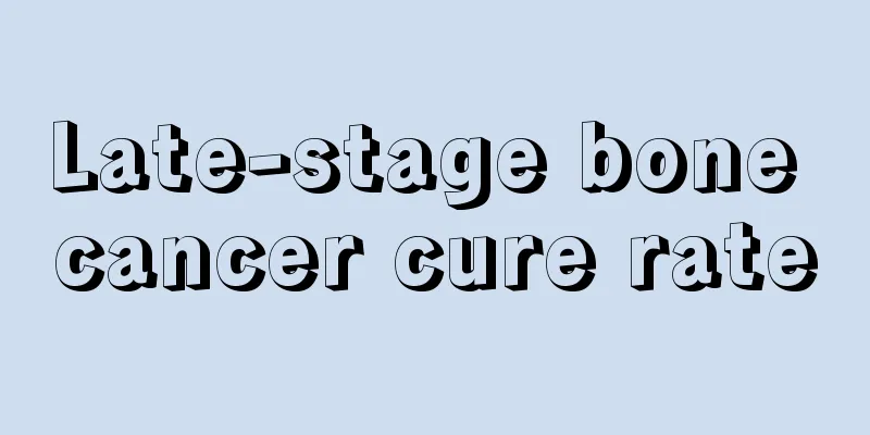 Late-stage bone cancer cure rate