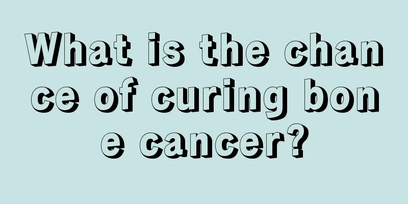 What is the chance of curing bone cancer?