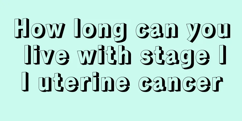 How long can you live with stage II uterine cancer