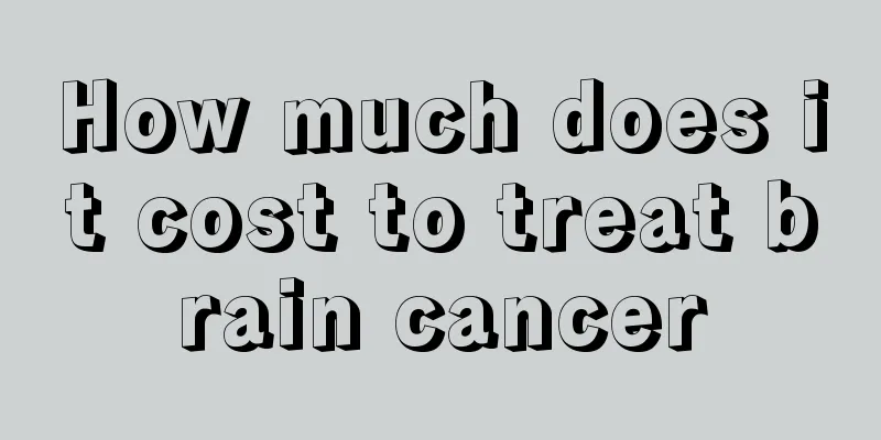 How much does it cost to treat brain cancer