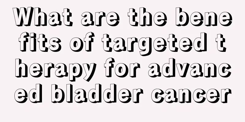 What are the benefits of targeted therapy for advanced bladder cancer