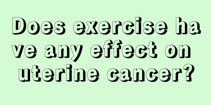 Does exercise have any effect on uterine cancer?