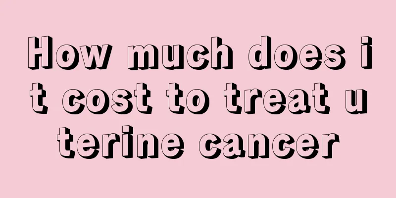 How much does it cost to treat uterine cancer