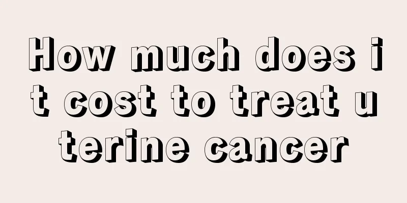 How much does it cost to treat uterine cancer