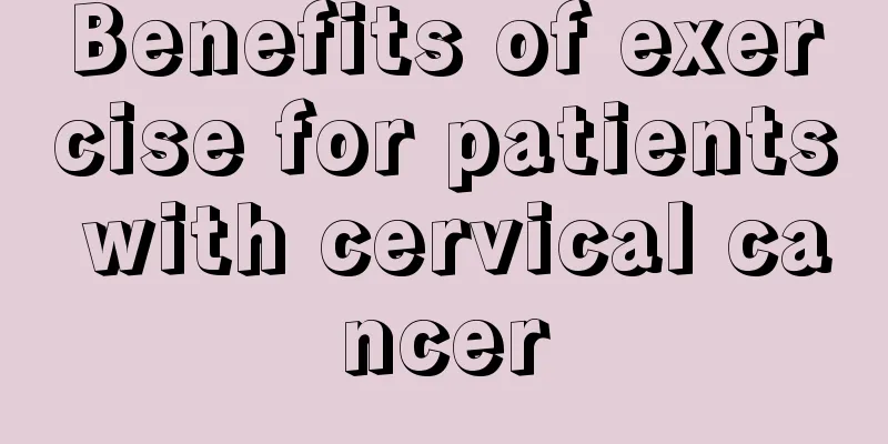 Benefits of exercise for patients with cervical cancer