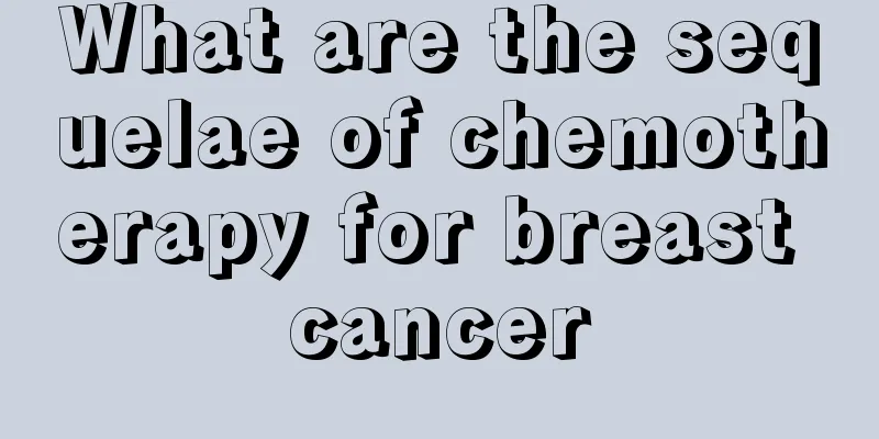 What are the sequelae of chemotherapy for breast cancer