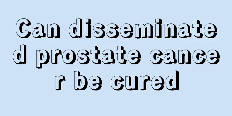 Can disseminated prostate cancer be cured