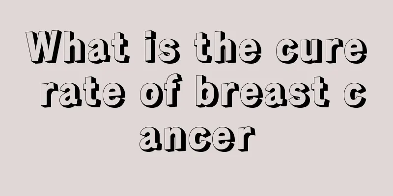 What is the cure rate of breast cancer