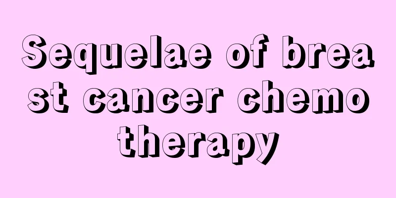 Sequelae of breast cancer chemotherapy