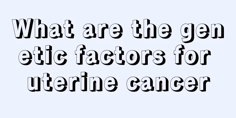 What are the genetic factors for uterine cancer