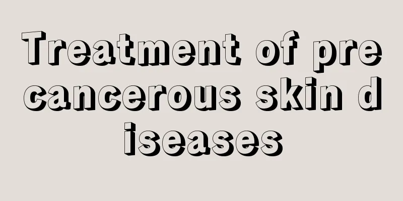 Treatment of precancerous skin diseases