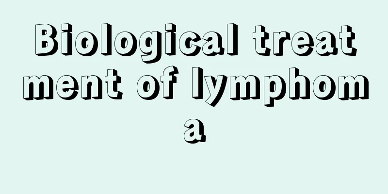 Biological treatment of lymphoma