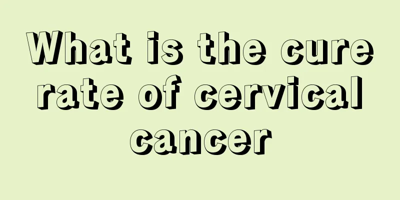 What is the cure rate of cervical cancer