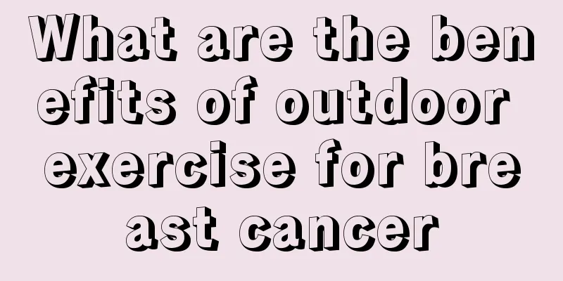 What are the benefits of outdoor exercise for breast cancer