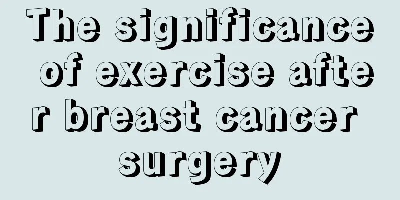The significance of exercise after breast cancer surgery