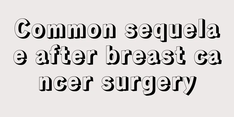 Common sequelae after breast cancer surgery