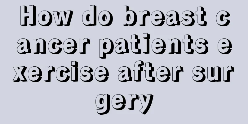 How do breast cancer patients exercise after surgery