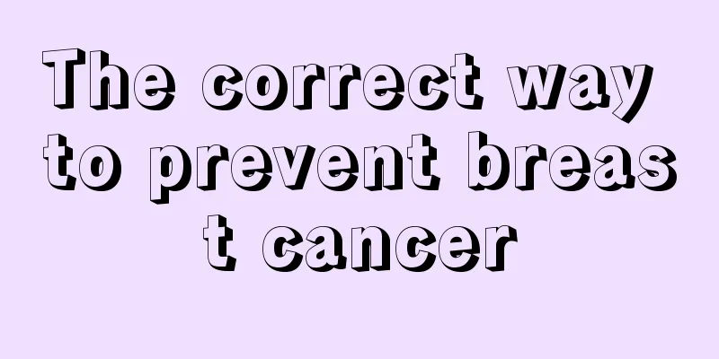 The correct way to prevent breast cancer