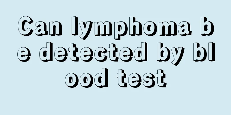 Can lymphoma be detected by blood test