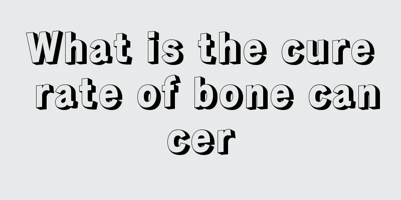 What is the cure rate of bone cancer