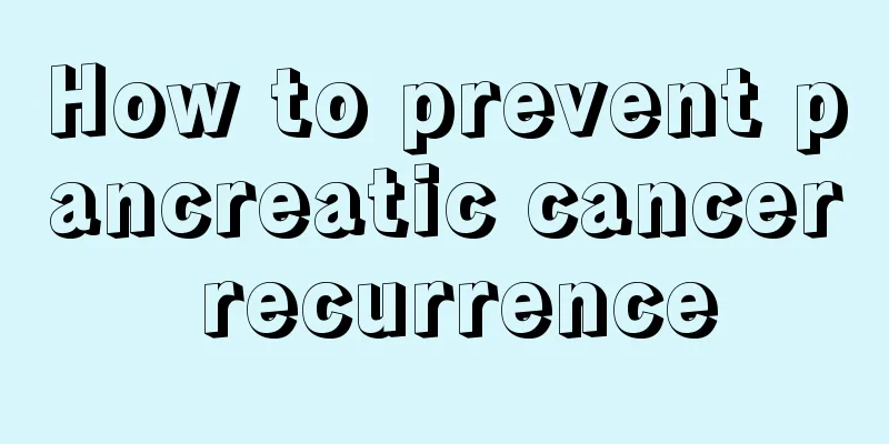 How to prevent pancreatic cancer recurrence