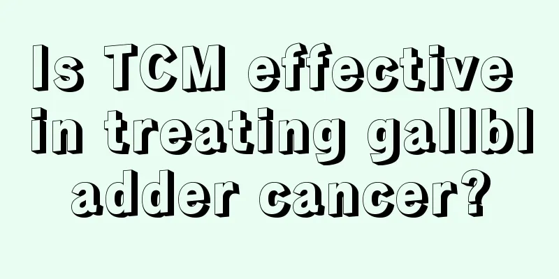 Is TCM effective in treating gallbladder cancer?