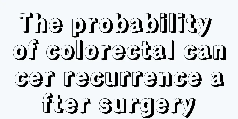 The probability of colorectal cancer recurrence after surgery