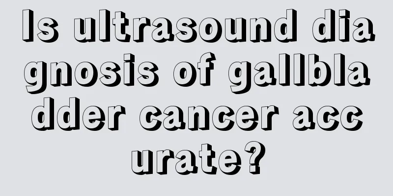 Is ultrasound diagnosis of gallbladder cancer accurate?
