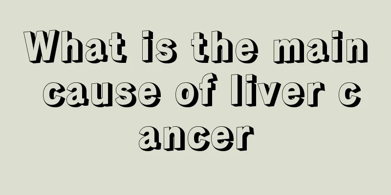 What is the main cause of liver cancer