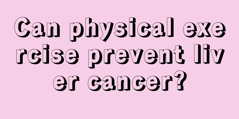 Can physical exercise prevent liver cancer?