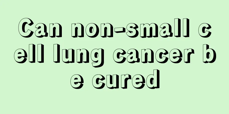 Can non-small cell lung cancer be cured