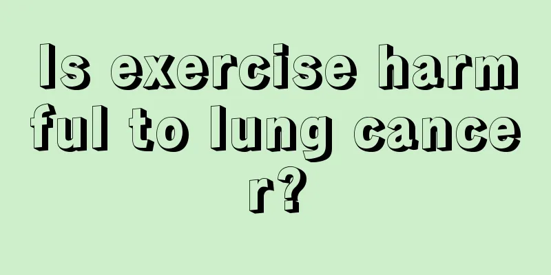 Is exercise harmful to lung cancer?