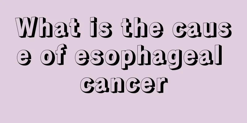 What is the cause of esophageal cancer