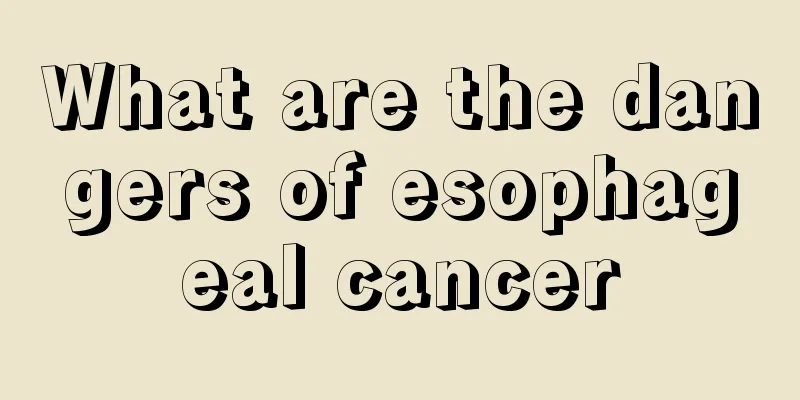 What are the dangers of esophageal cancer