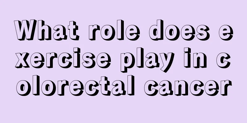 What role does exercise play in colorectal cancer