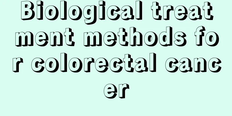 Biological treatment methods for colorectal cancer
