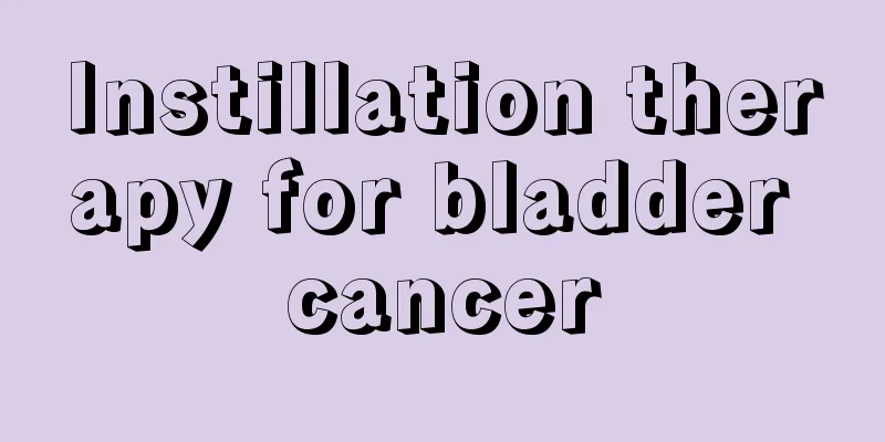 Instillation therapy for bladder cancer