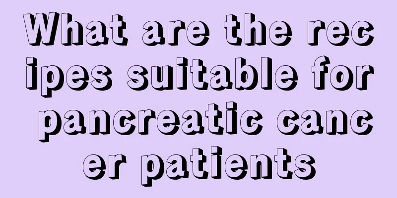 What are the recipes suitable for pancreatic cancer patients