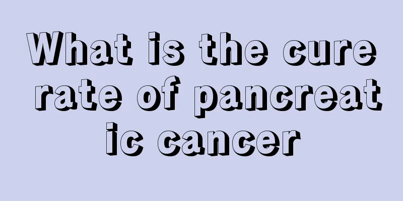 What is the cure rate of pancreatic cancer