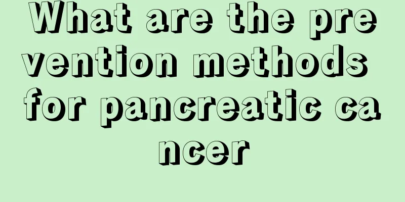 What are the prevention methods for pancreatic cancer