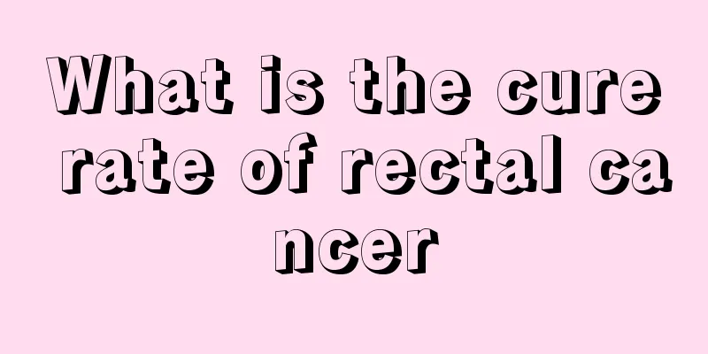 What is the cure rate of rectal cancer