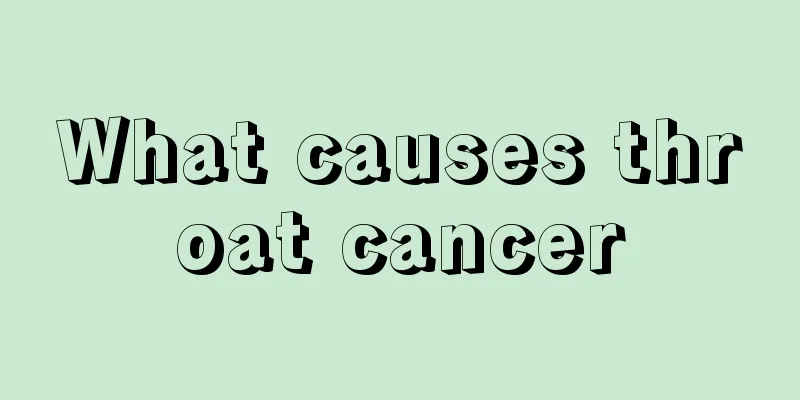 What causes throat cancer