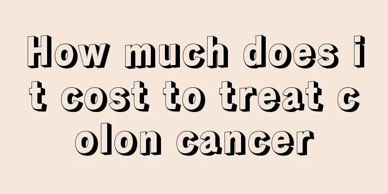 How much does it cost to treat colon cancer