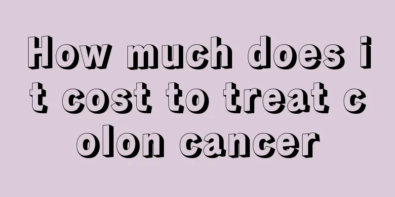 How much does it cost to treat colon cancer