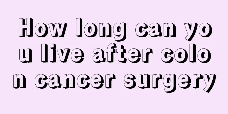 How long can you live after colon cancer surgery
