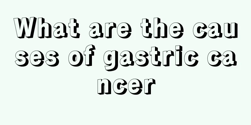 What are the causes of gastric cancer
